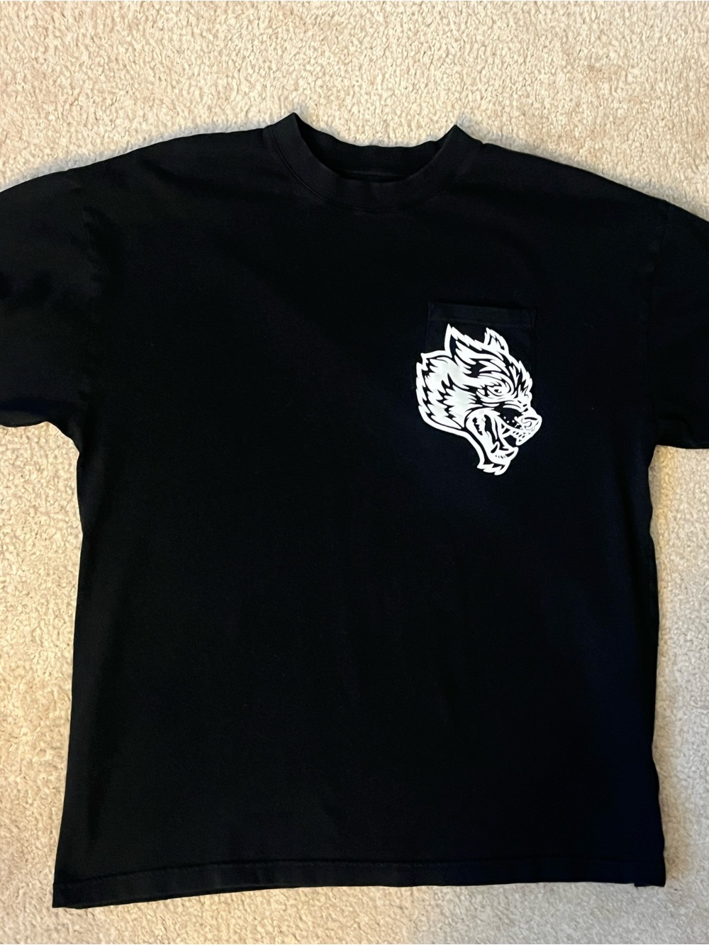 Darc Sport Wolves Pocket Tee with Backprint Size Large